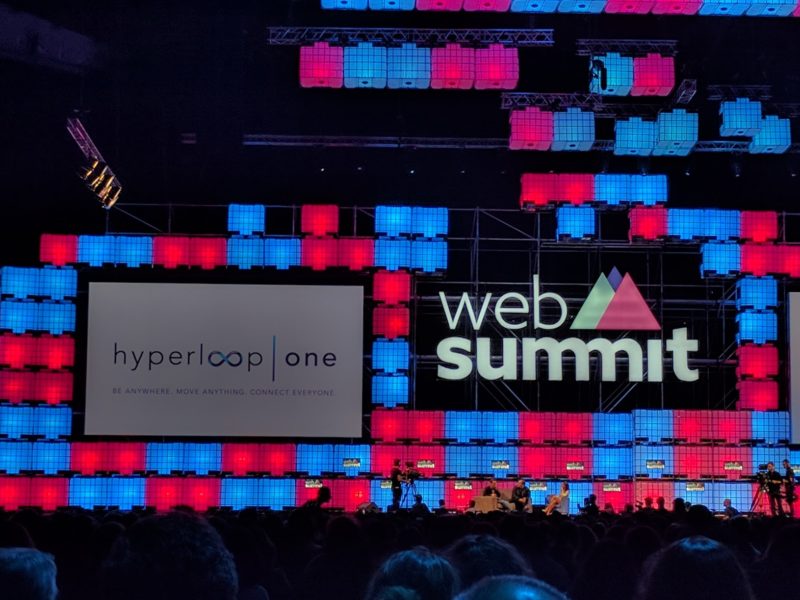 Hyperloop One auf der Websummit