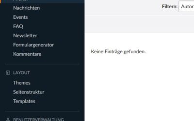 Contao Installation auf ISPConfig