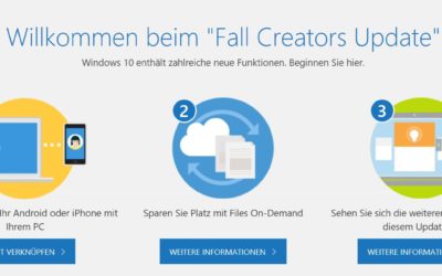 Windows 10 Fall Creators Update ist da