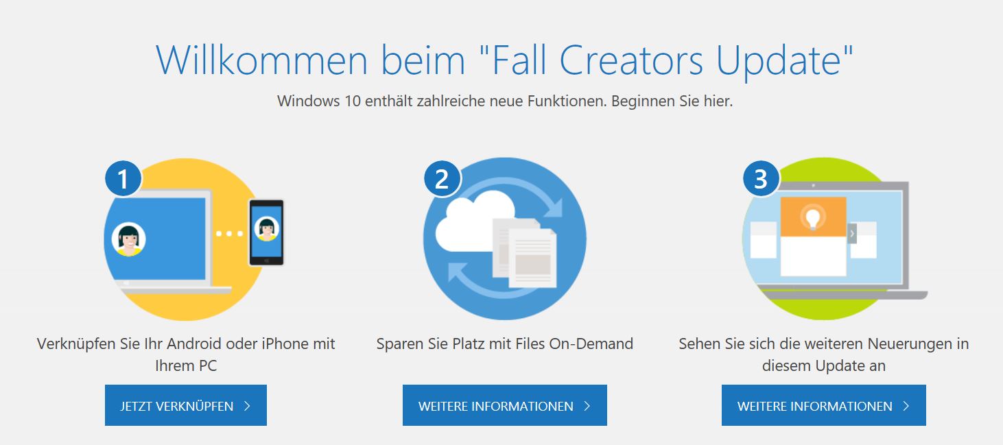 Fall Creator Update Windows