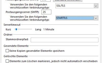 Sichere E-Mail Übertragung