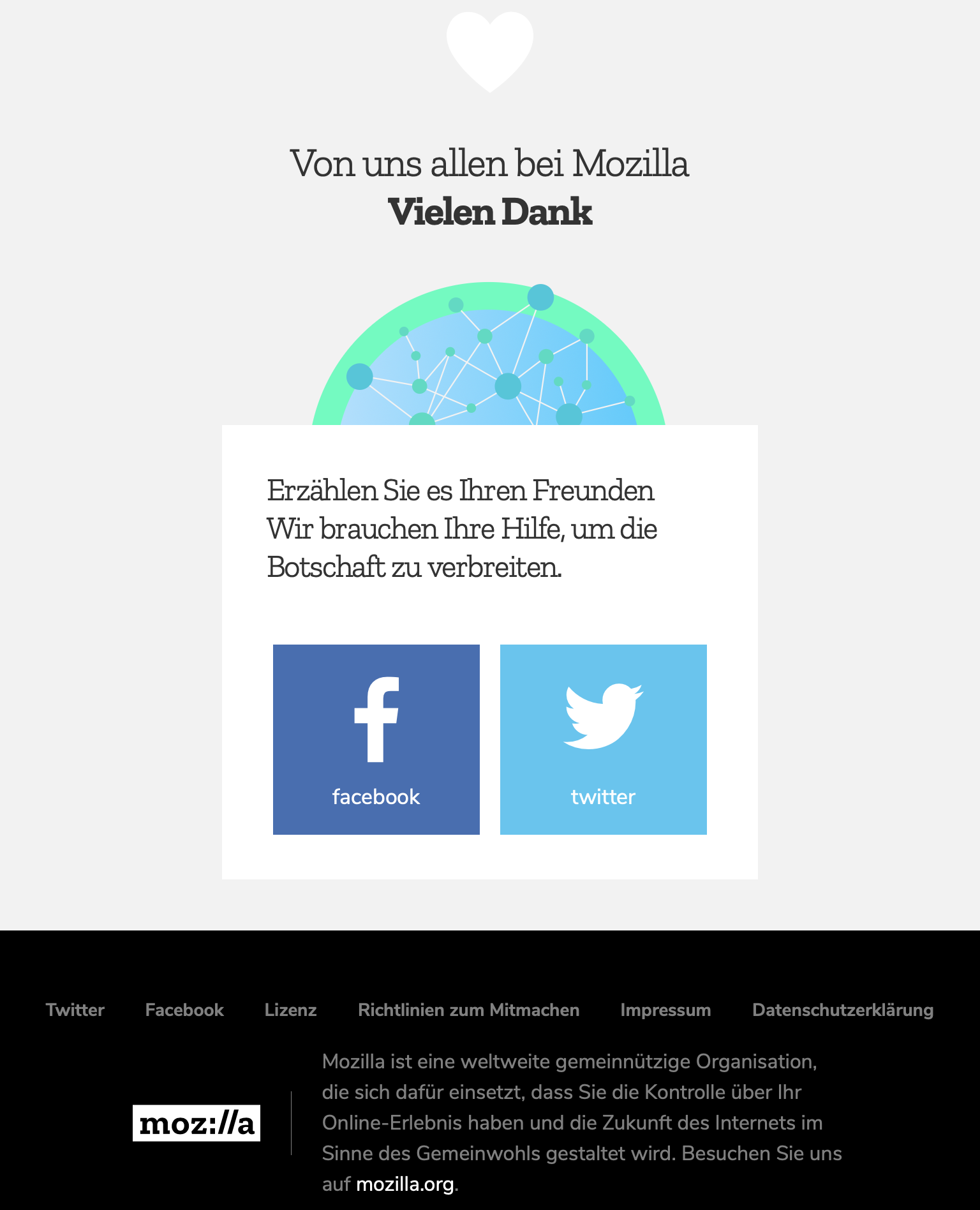 Spenden und Dank zum Jahresende