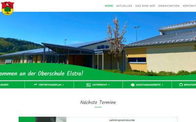 S&S Projects | Website Redesign der Oberschule Elstra