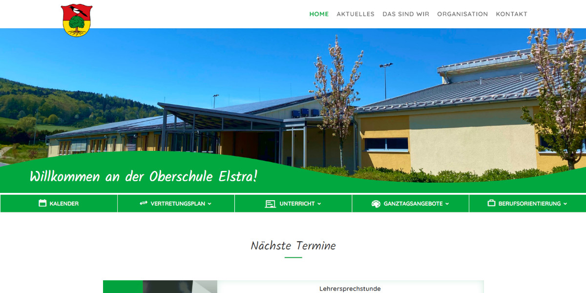 Startseite Homepage Oberschule Elstra