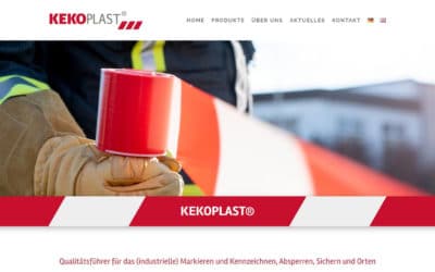 S&S Projects | Website Redesign der Kekoplast GmbH